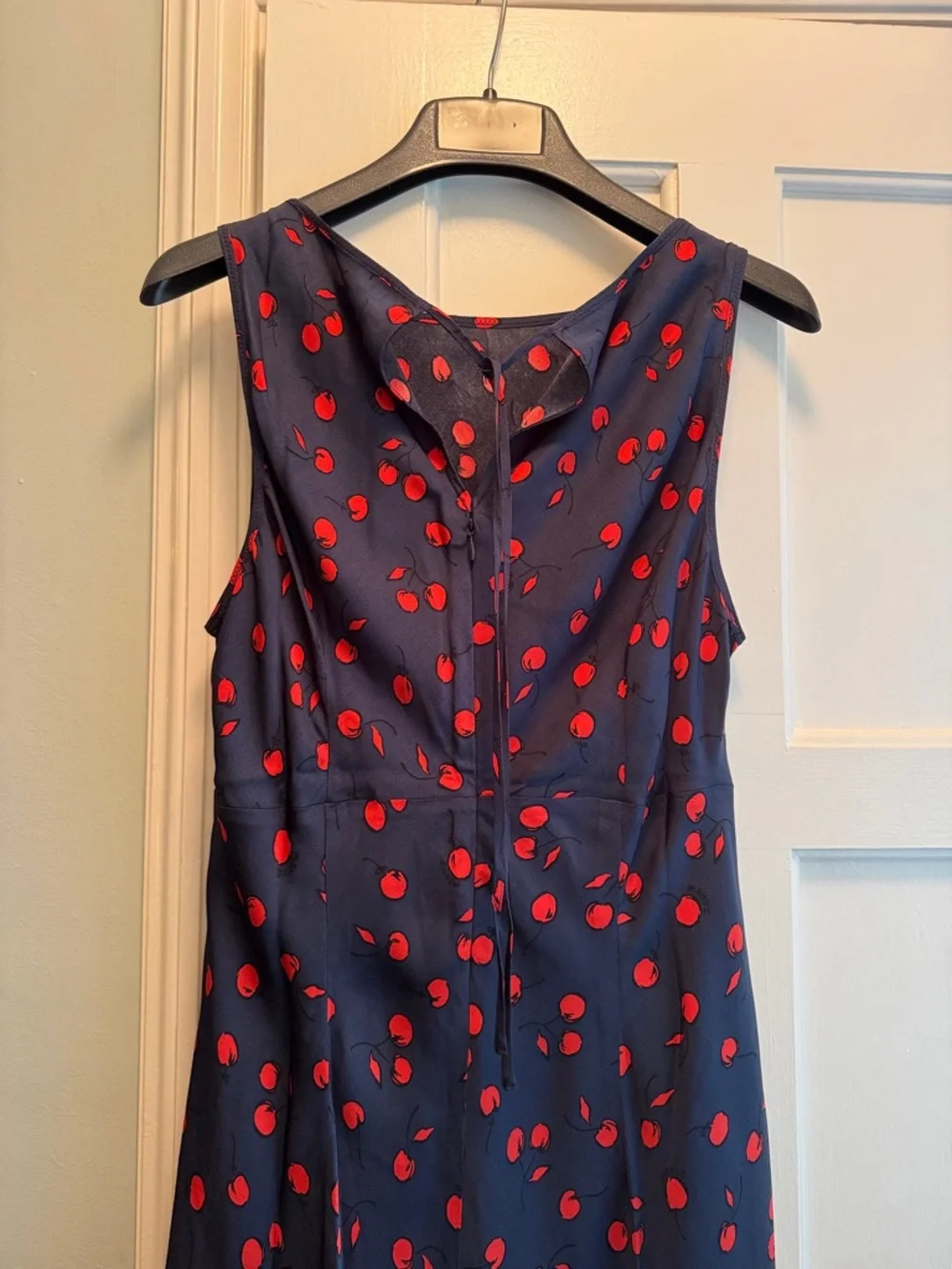 J.Crew Bias-cut slip dress in cherry print CS927